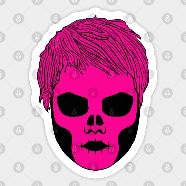 Gee Skull Sticker by Velvet Earth